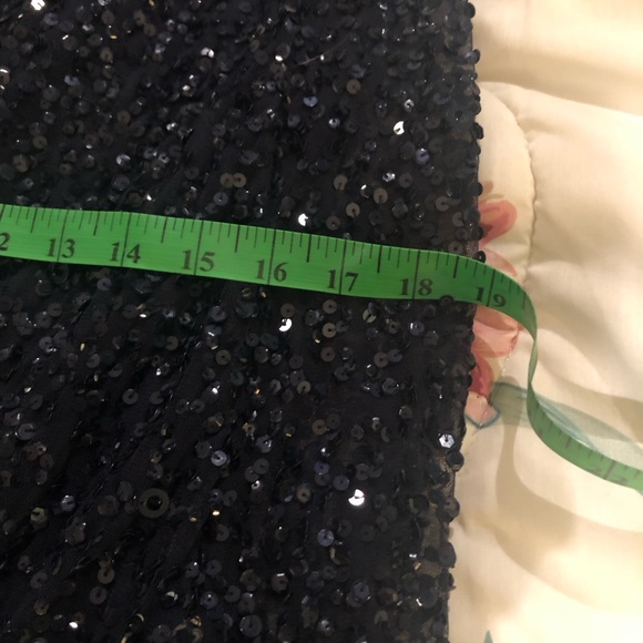 Adrianna Papell purple sequin evening gown - Picture 10 of 10